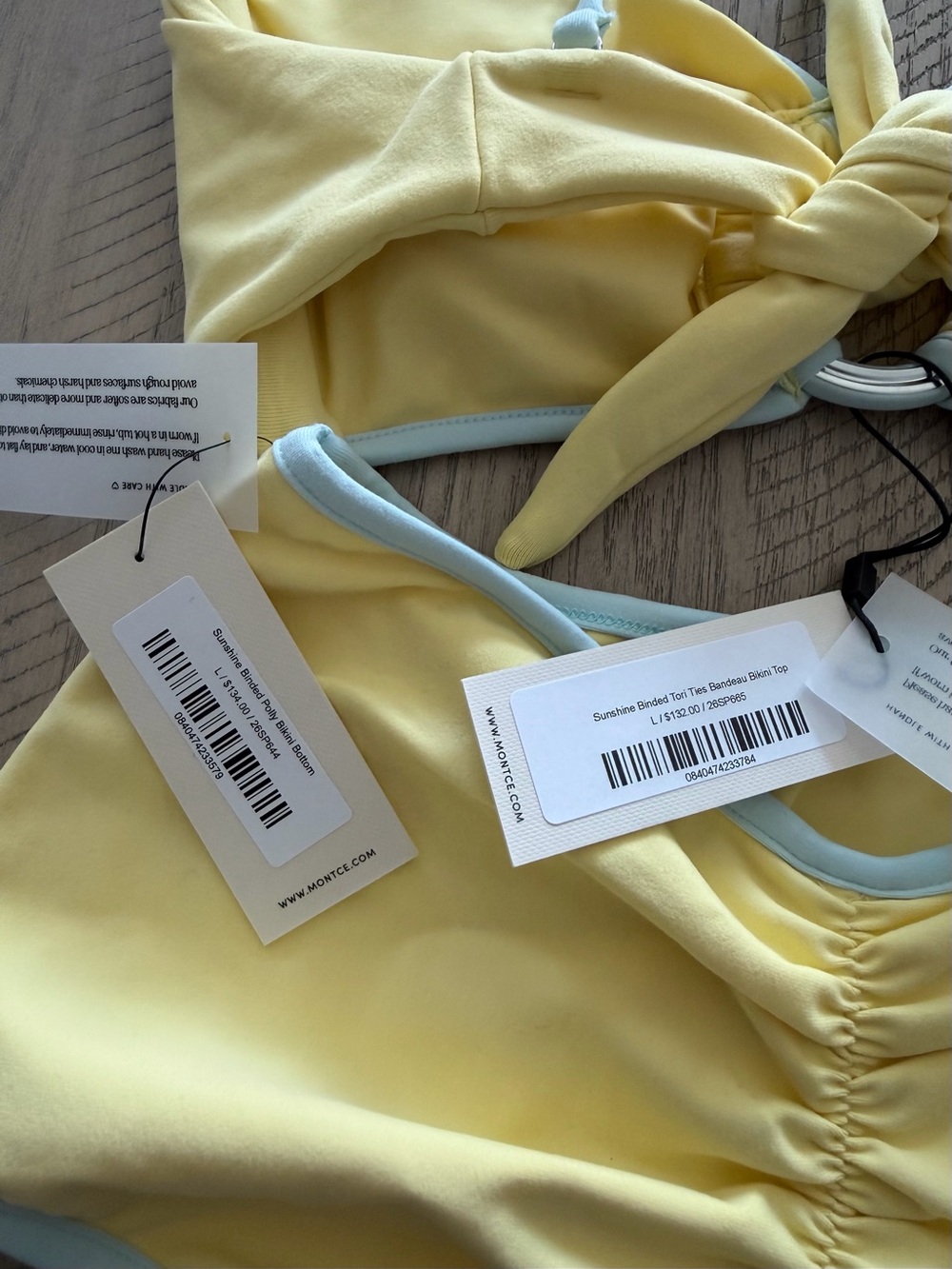 Montce x Ella Hosk Sunshine Binded Bikini Set - Picture 6 of 6